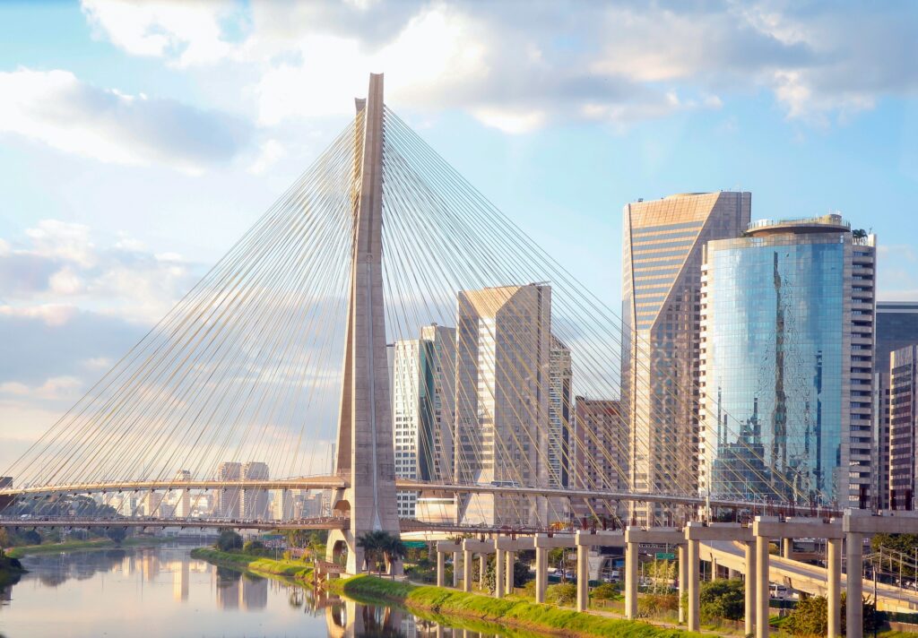 Foto do bairro brooklin, em são paulo.